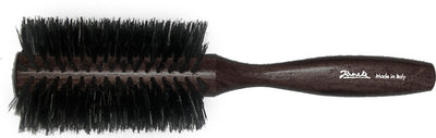 janeke Mix Bristle Round Hair Brush for Blow Drying (boar and nylon), for Blowouts, Styling, Volumizing, Curling.