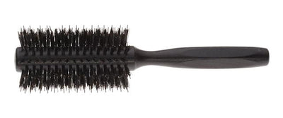 janeke Mix Bristle Round Hair Brush for Blow Drying (boar and nylon), for Blowouts, Styling, Volumizing, Curling.