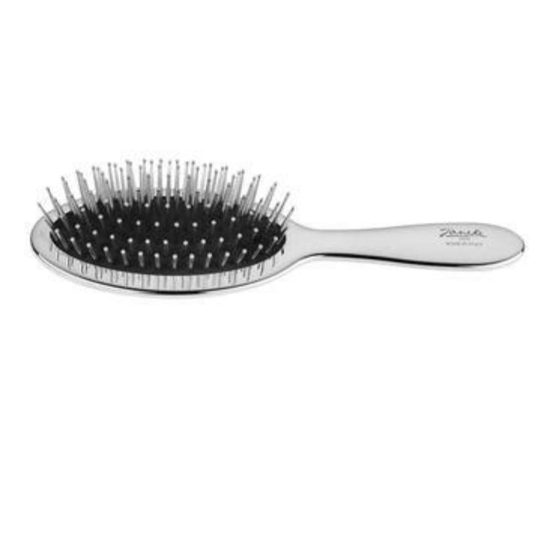 Medium Pneumatic Hairbrush With Metallic Pins - Janeke