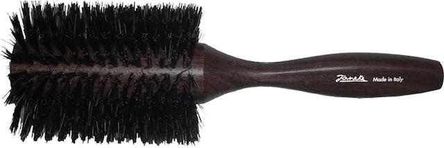 Janeke Professional Pure Bristle Brush - 2.5 Inches Diameter