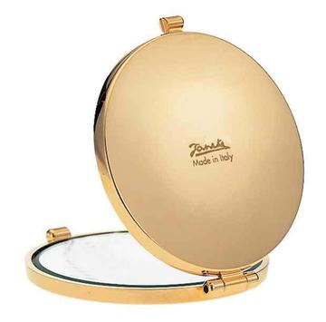 Gold Round Compact