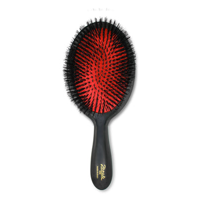Large Pneumatic Natural Bristle Hairbrush - Janeke