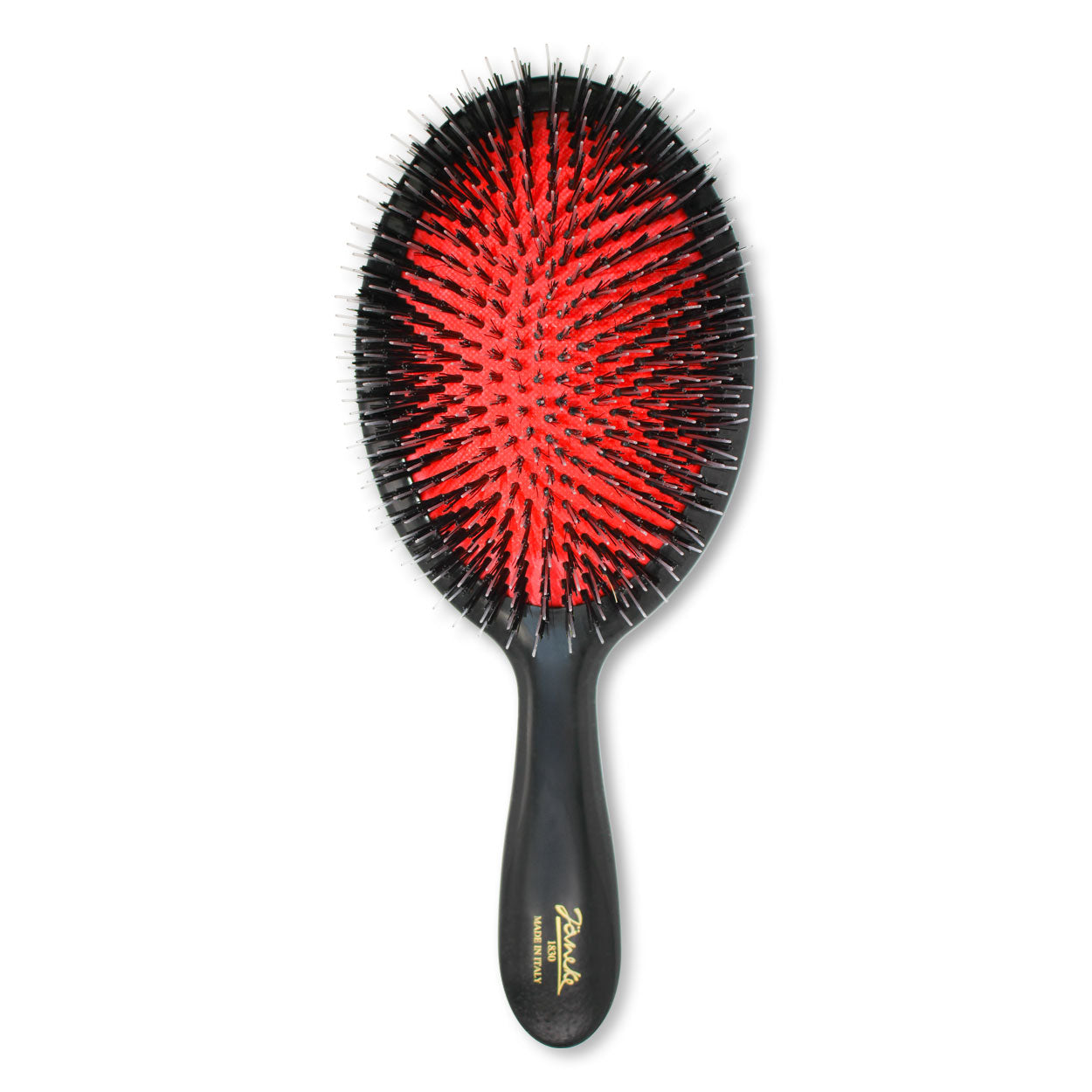 Janeke Large Mixed Bristle Brush with Nylon & Boar Bristles