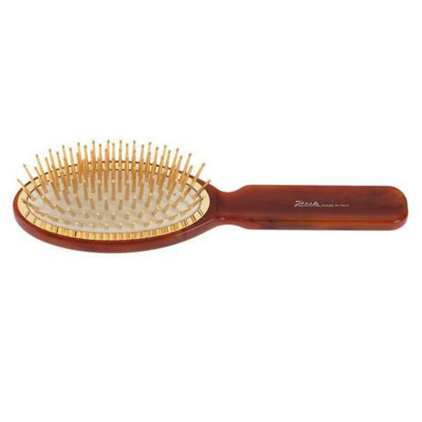 Gold Hairbrush Oval with Gold Pins  Zitomer Landmark Pharmacy & Department  Store, NYC